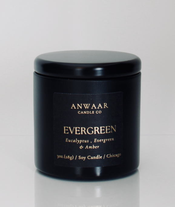 EVERGREEN TRAVEL CANDLE