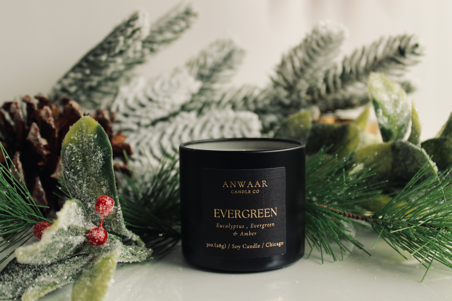 EVERGREEN TRAVEL CANDLE